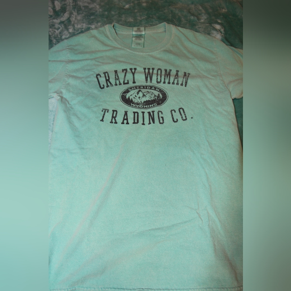 Mint Green Graphic Shirt